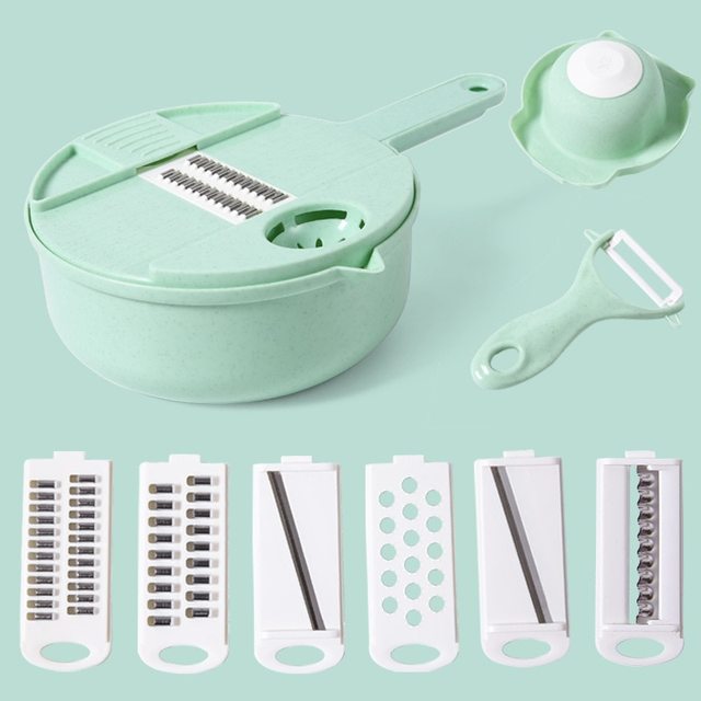 Groentesnijder | 12-in-1 Snijder voor Groenten & Fruit | MultiSchnitt