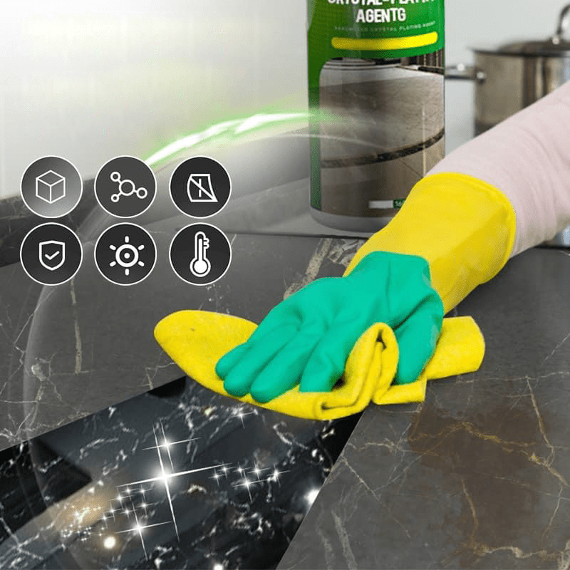NanoGlanz Steen Coating – Directe Hoogglans Afwerking Voor Marmer, Graniet En Meer