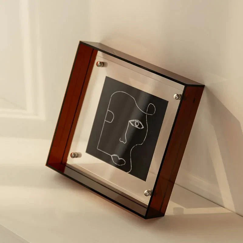 Zwevende Acryl Fotolijst | Hedendaags Ontwerp voor Muur & Tafel