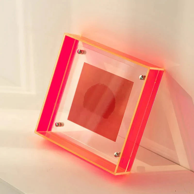 Zwevende Acryl Fotolijst | Hedendaags Ontwerp voor Muur & Tafel