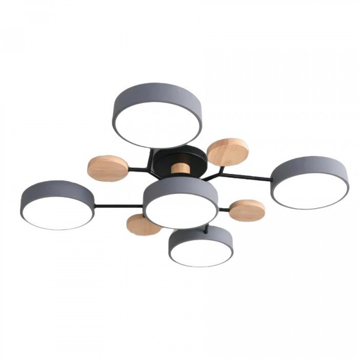 Scandinavische LED Plafondlamp | Vertakt Modern Lichtdesign
