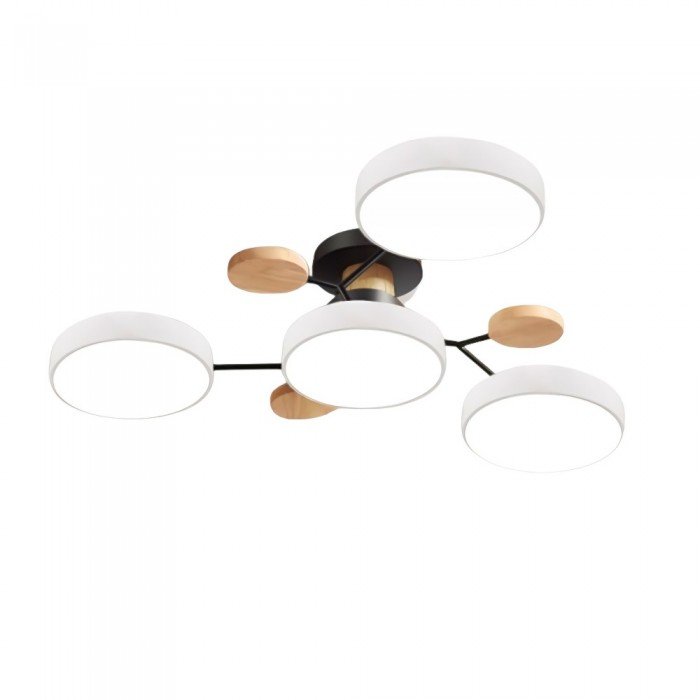 Scandinavische LED Plafondlamp | Vertakt Modern Lichtdesign