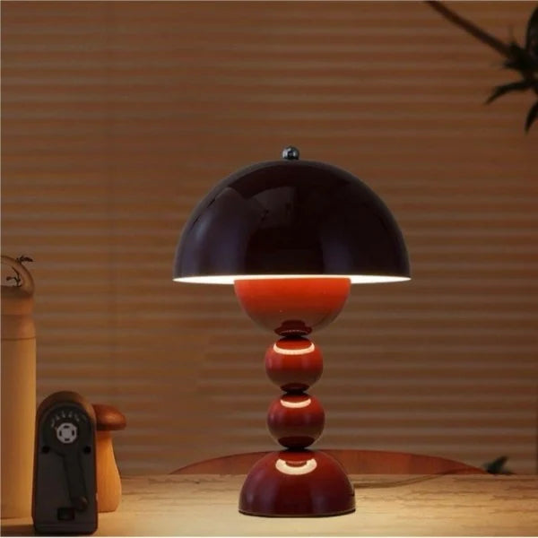 Oplaadbare en kleurrijke Scandinavische tafellamp met LED voor woonkamer en slaapkamer