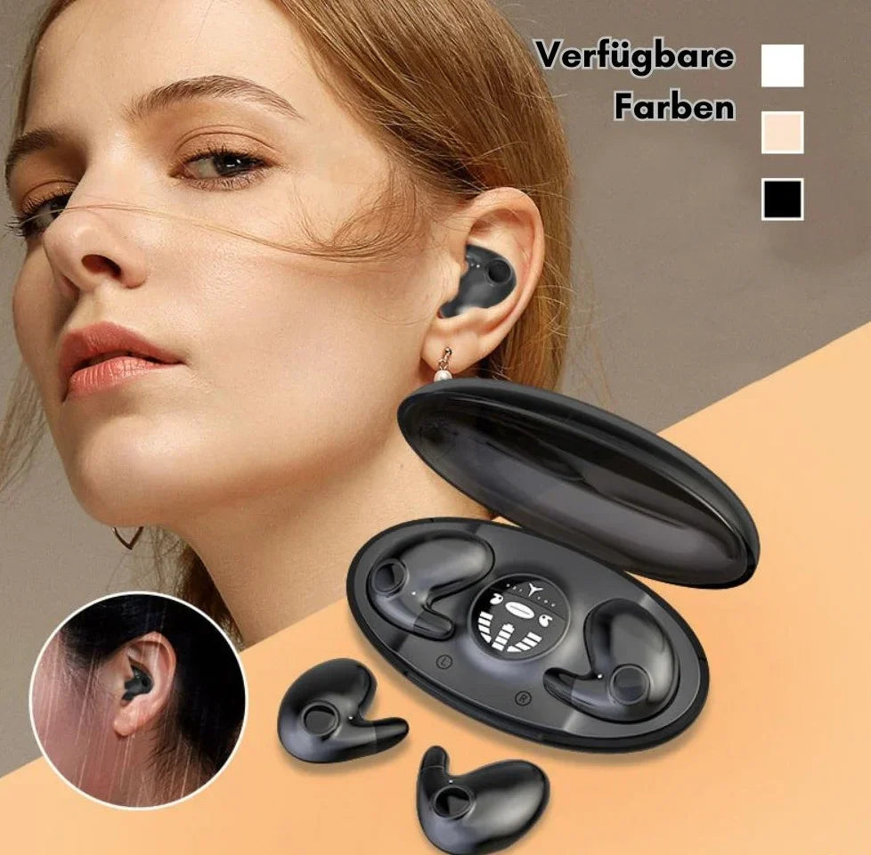 Oordopjes voor slaap en dagelijks gebruik | Ultradunne Bluetooth hoofdtelefoon | Slaapkoptelefoon | DroomBuds