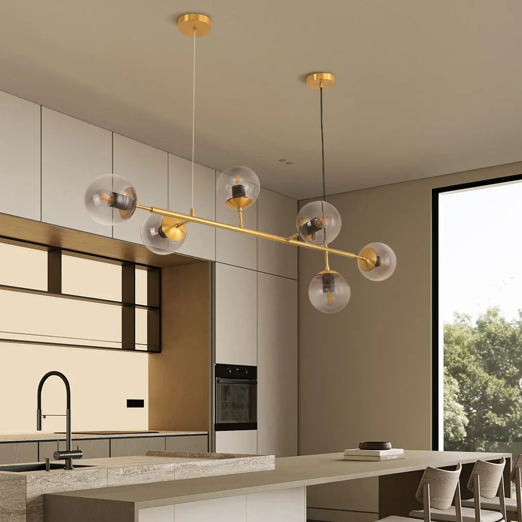 Kenzo Glazen Bol Hanglamp