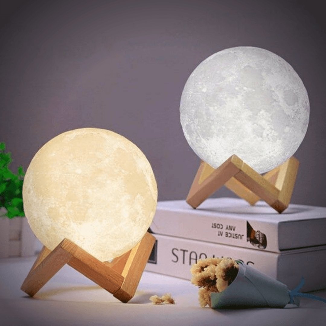 Maanlamp - Luna - Oplaadbaar - Touchbediening