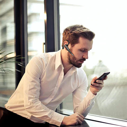 Trucker Dual Mic Draadloze Bluetooth 5.1 Noise Cancelling Headset/Oortelefoon