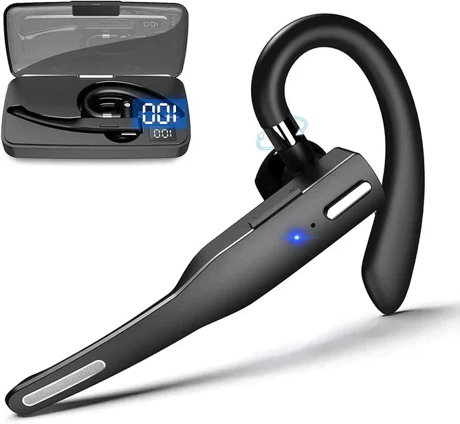 Trucker Dual Mic Draadloze Bluetooth 5.1 Noise Cancelling Headset/Oordopjes