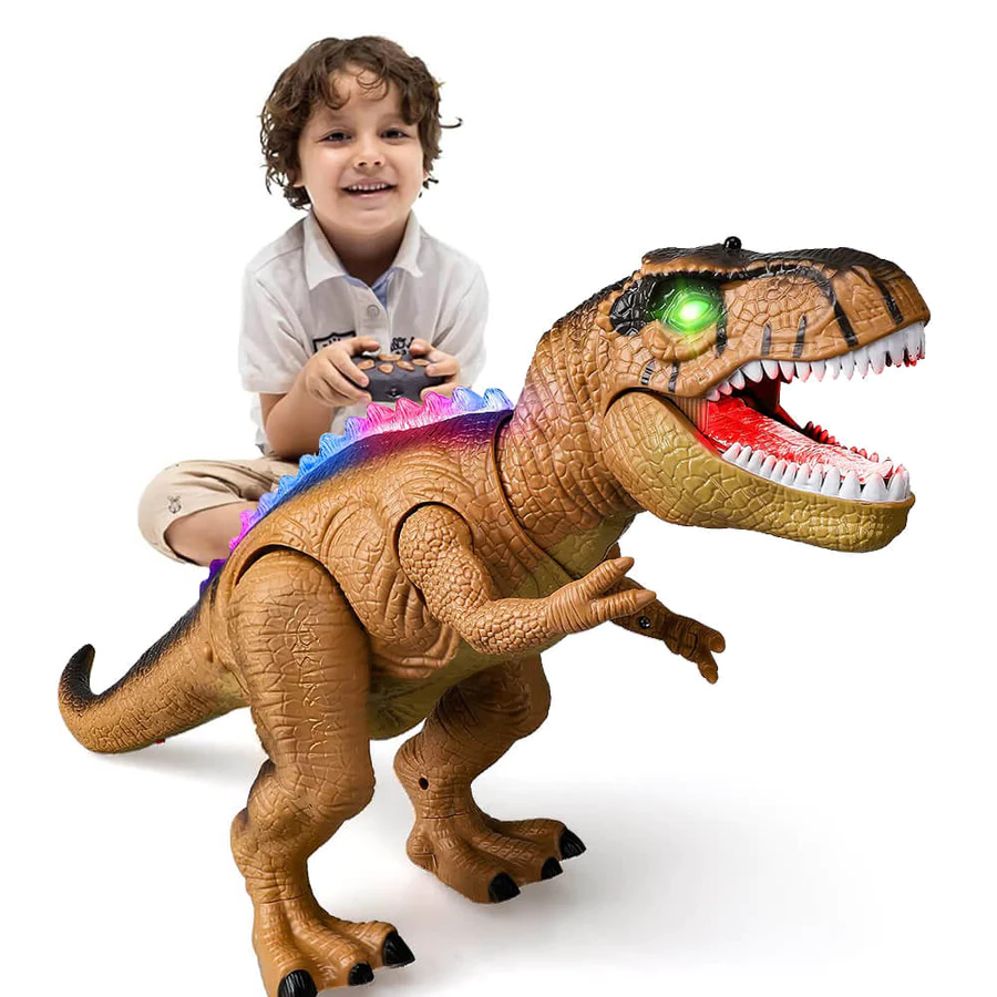 Jurassic Rover Afstandsbediening Dino Speelgoed met Lopen en Brullen