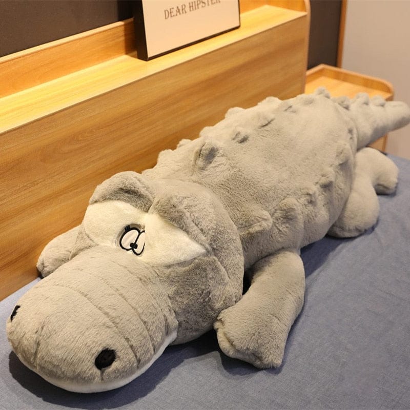 CuddleCroc XL Pluche Kussen | 150CM Grote Zachte Krokodil Knuffeldier Speelgoed voor Kinderen & Geschenken