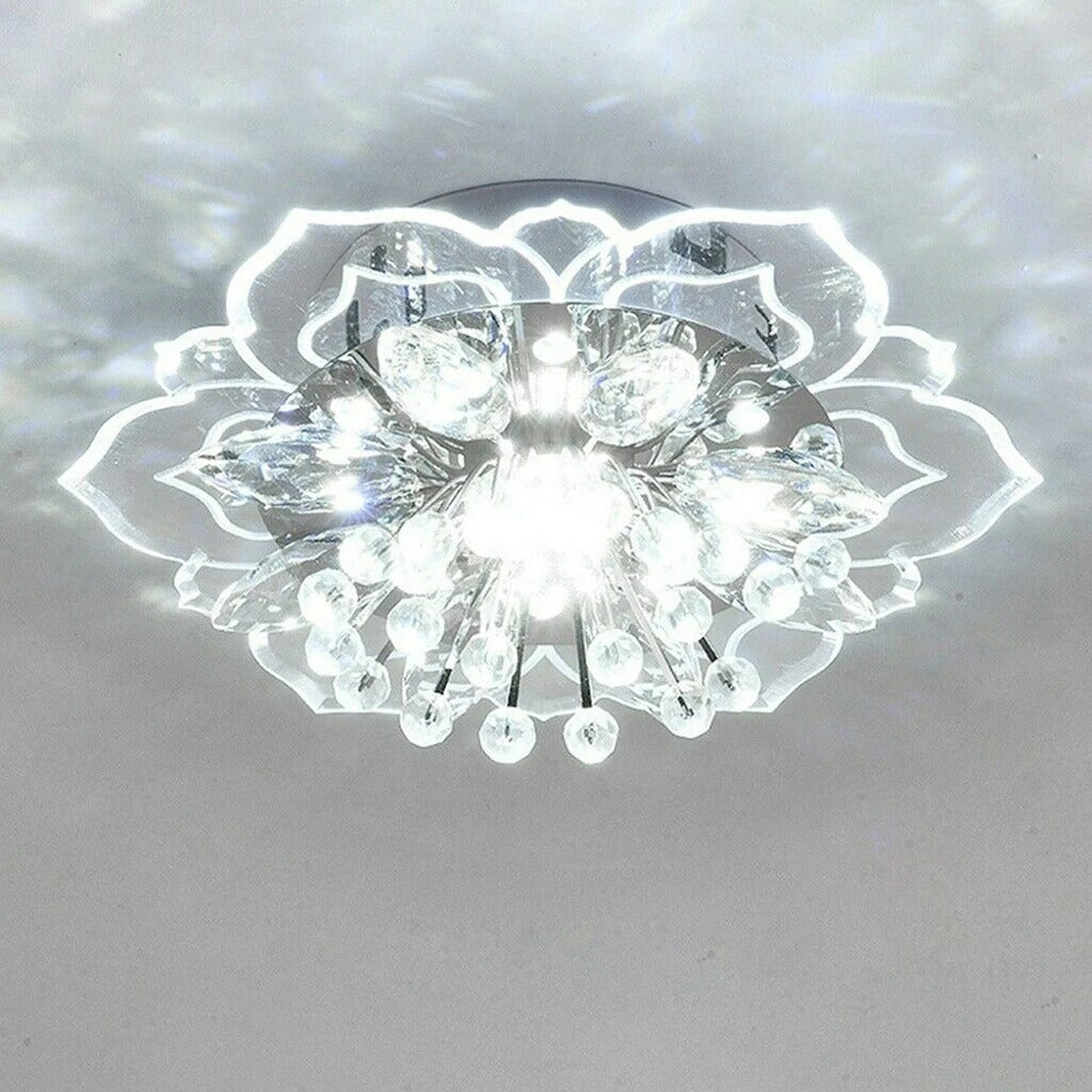 Kristallen lamp die je interieur verlicht