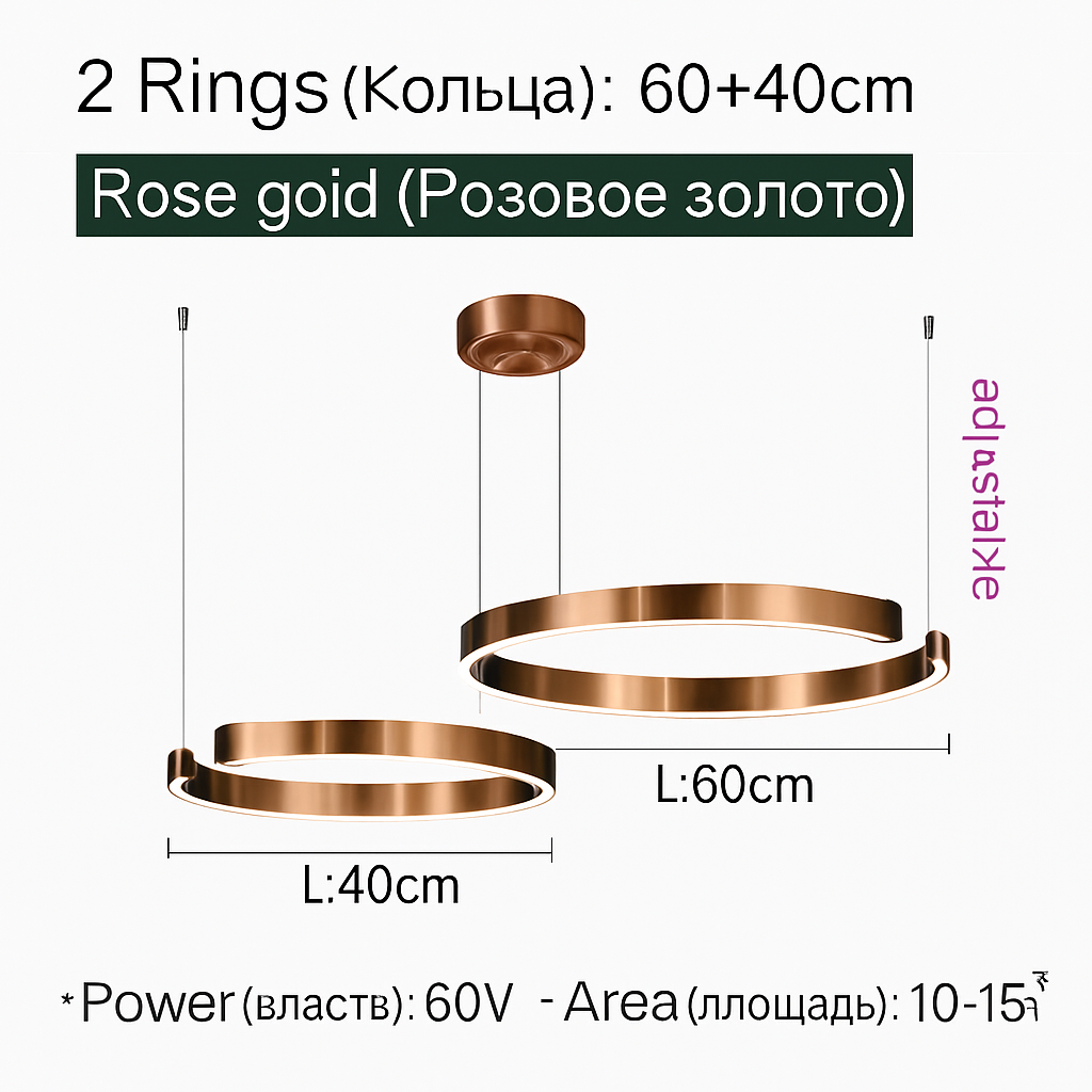 Plafondlamp hanglamp kroonluchters voor eetkamer LED slaapkamer woonkamer Scandinavische huisdecoratie moderne ronde ringlampen