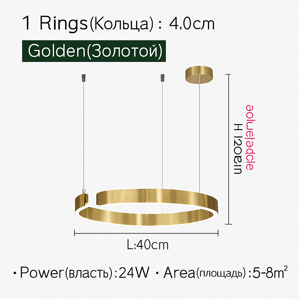 Plafondlamp hanglamp kroonluchters voor eetkamer LED slaapkamer woonkamer Scandinavische huisdecoratie moderne ronde ringlampen