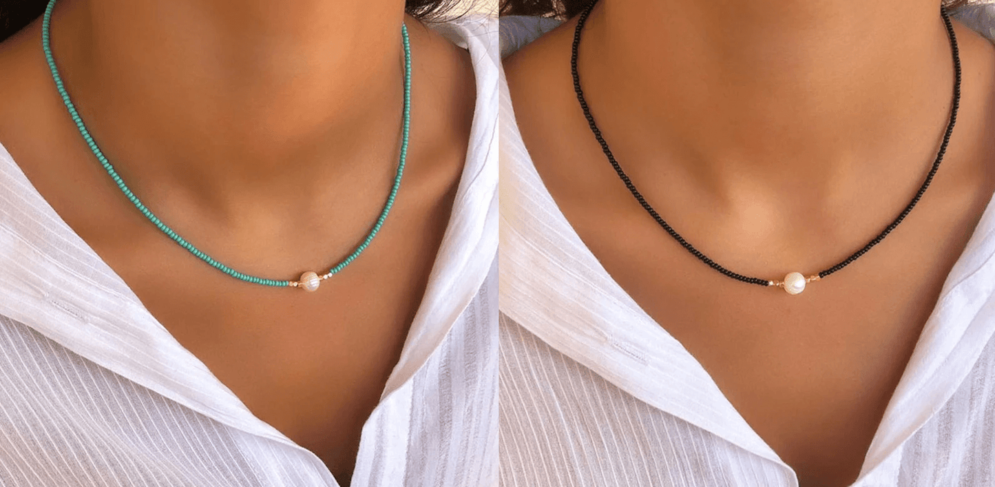 Pocket Pearl - Ketting met natuurlijke parels