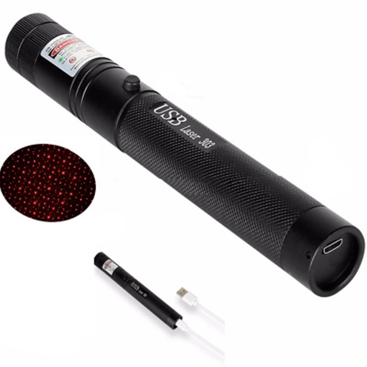 Oplaadbare High-Performance Laserpointer Zaklamp