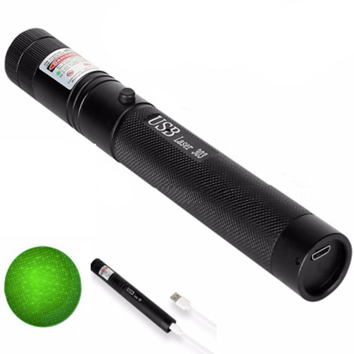 Oplaadbare High-Performance Laserpointer Zaklamp