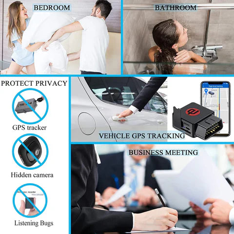 SentinelX Detector Kit Voor GPS Tracker Met Slang Inbegrepen