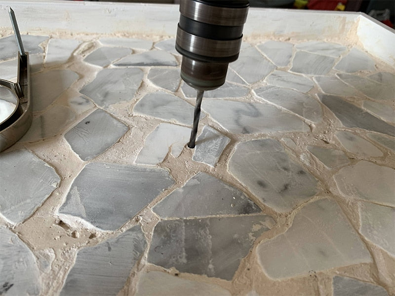 Moderne zilveren huisnummers