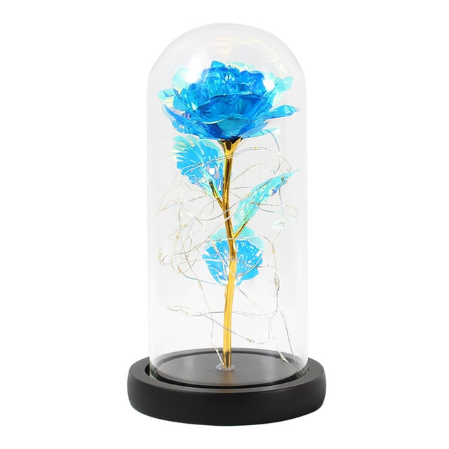 LuxeBloom Illuminated Rose | En fascinerende LED-rose, der bringer evig skønhed og fortryllelse til ethvert rum.
