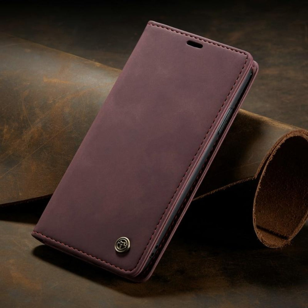 Magnetische Flip Wallet Case voor iPhone