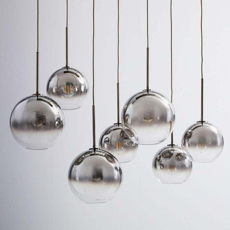 Glazen Bol Hanglamp | Modern Messing Design