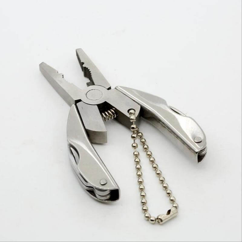 6in1 Vouwbaar Reis Camping Sleutelhanger Gereedschapset | Brehn