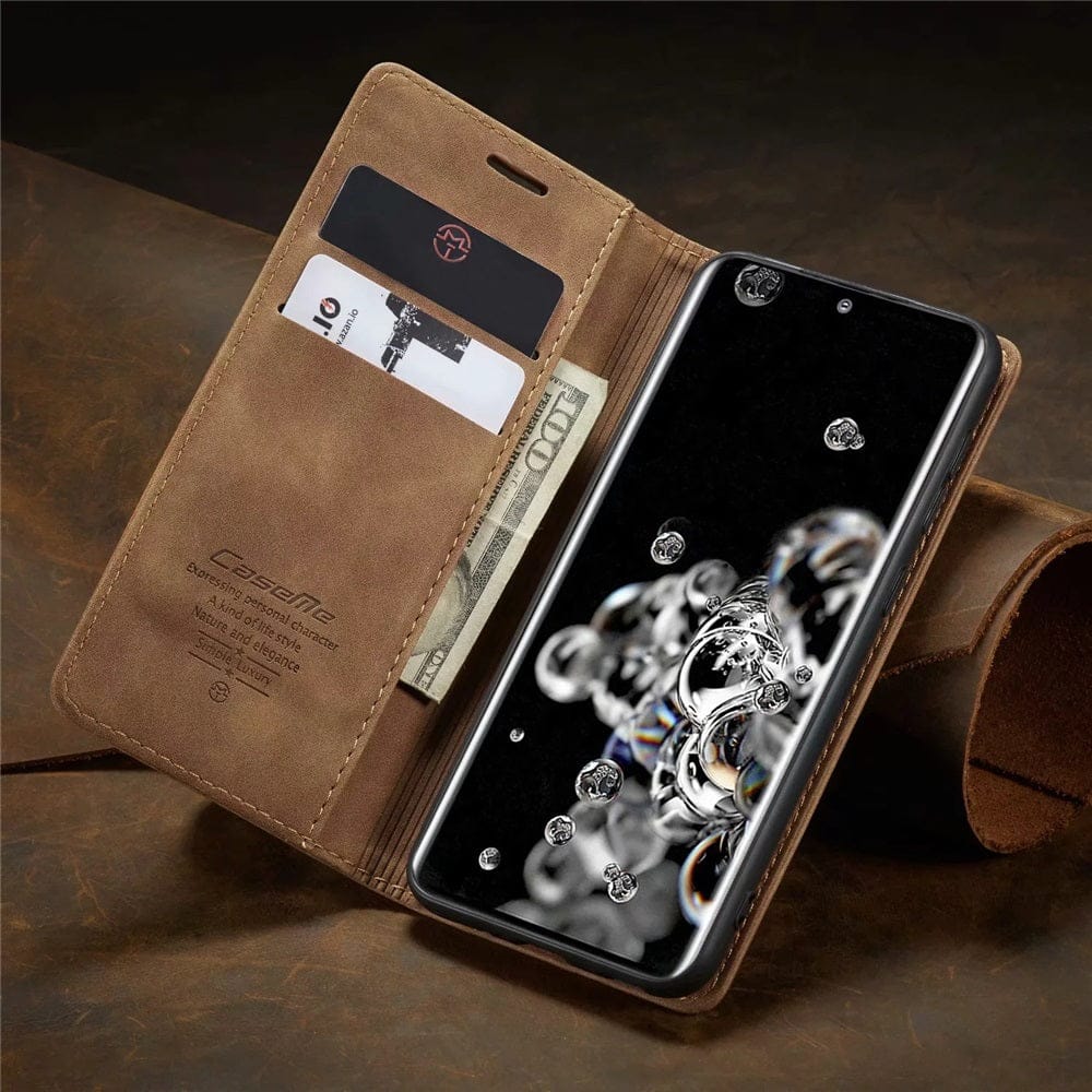 Wallet Hoes voor Samsung Galaxy A14/A53/A54/A73/S20Ultra/S20Plus/S20/S21Ultra/S21Plus/S21/S21FE/S22Ultra/S22Plus/S22/S23Ultra/S23Plus/S23/S24Plus/S4 - Flip Case