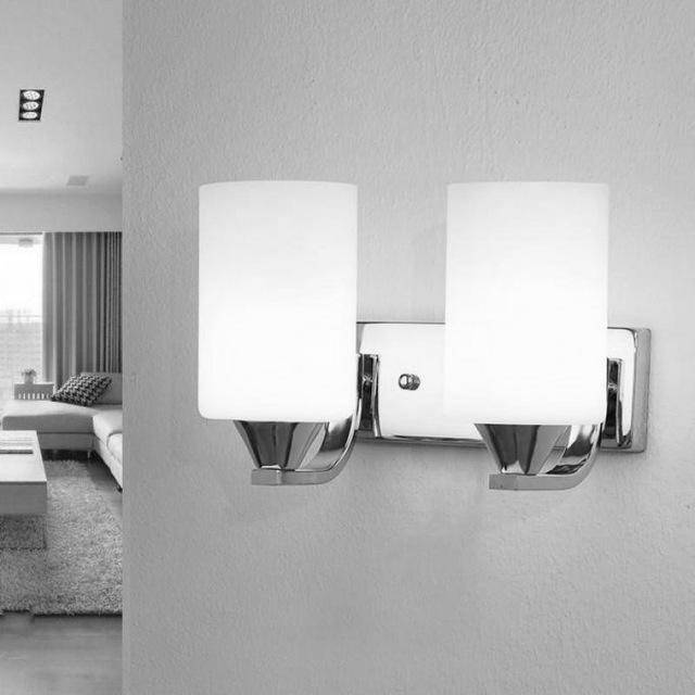 Chroom LED Wandlamp Fashion