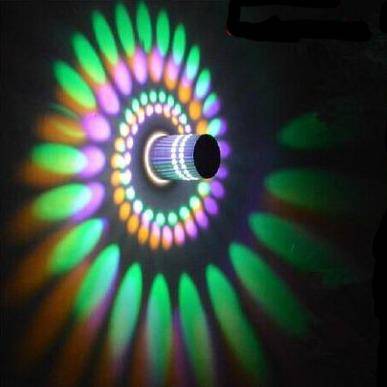 Plafondlamp of LED wandlamp met kleurrijk effect Gallery