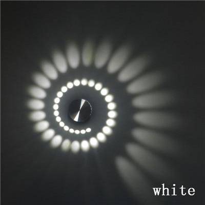 Plafondlamp of LED wandlamp met kleurrijk effect Gallery
