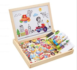 TimberLux Artisan Magnetische Puzzel | Exquise houten puzzel die cognitieve vaardigheden verbetert en creatief spel bevordert