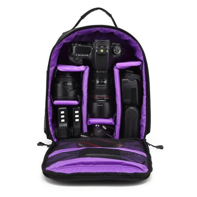 Pro waterdichte camera-rugzak