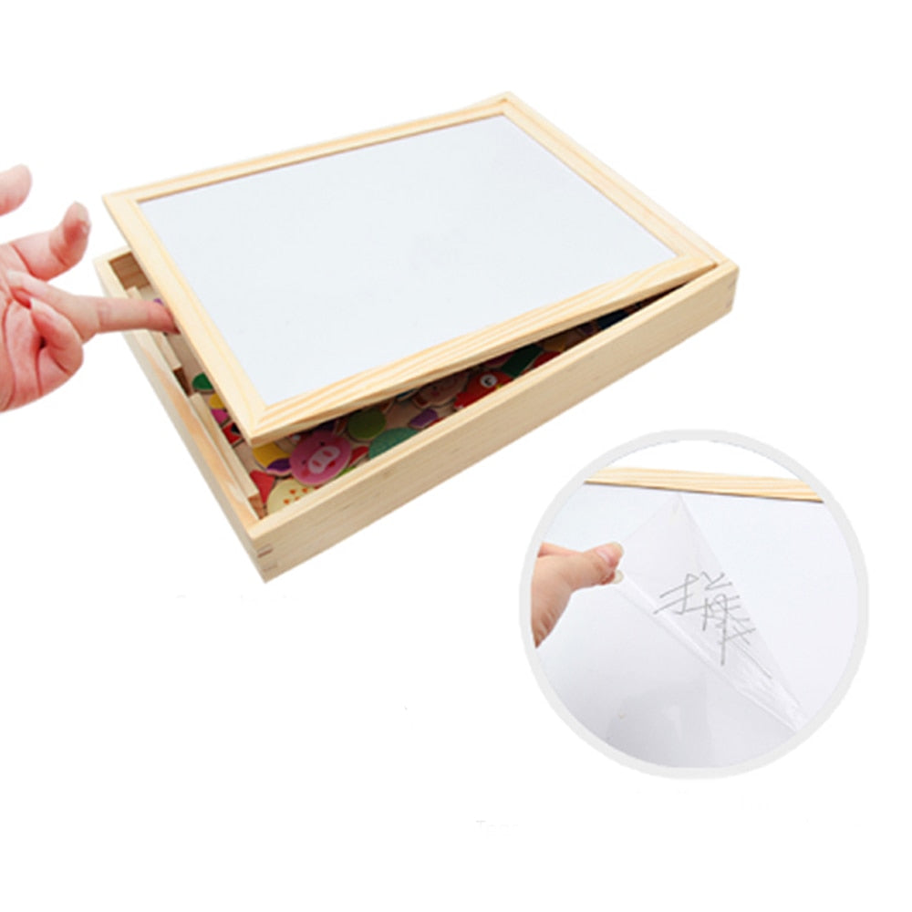 TimberLux Artisan Magnetische Puzzel | Exquise houten puzzel die cognitieve vaardigheden verbetert en creatief spel bevordert