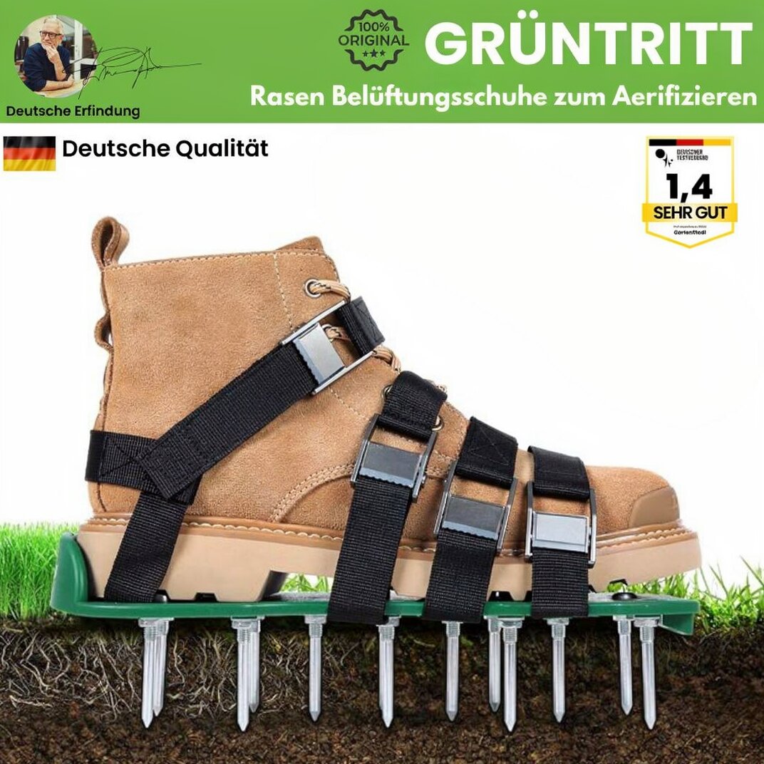 Grondbeluchter Schoenen | Grond Aerificeerder Schoenen | Groenstap