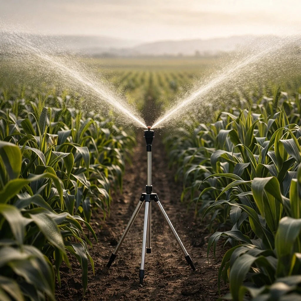 Gras sprinkler met statief | 360° Sprinkler | Tuinsproeier | AquaVento
