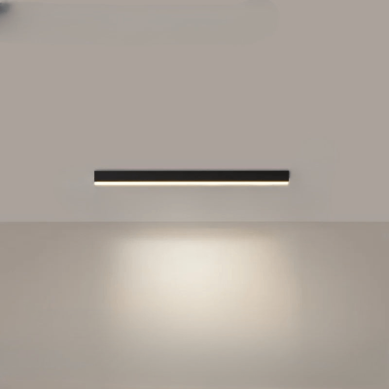 Minimalistische plafondlamp met een sterk effect