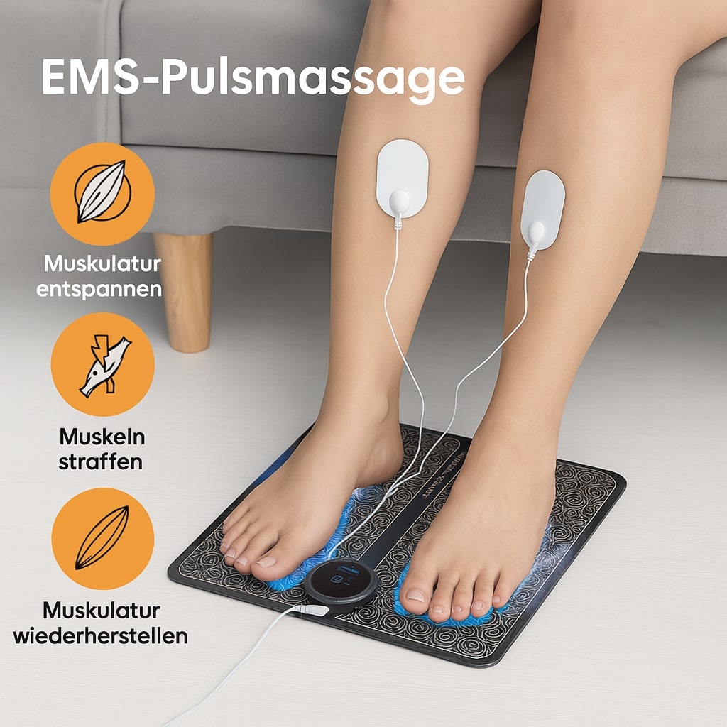 EMS-Voetmassageapparaat voor diepe ontspanning | RelaxVoet