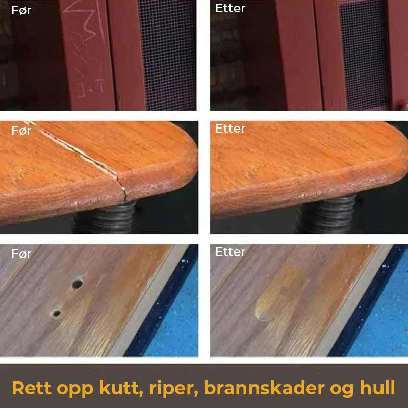Reparatieset voor Houten Vloeren en Meubels - Krassen en Schade