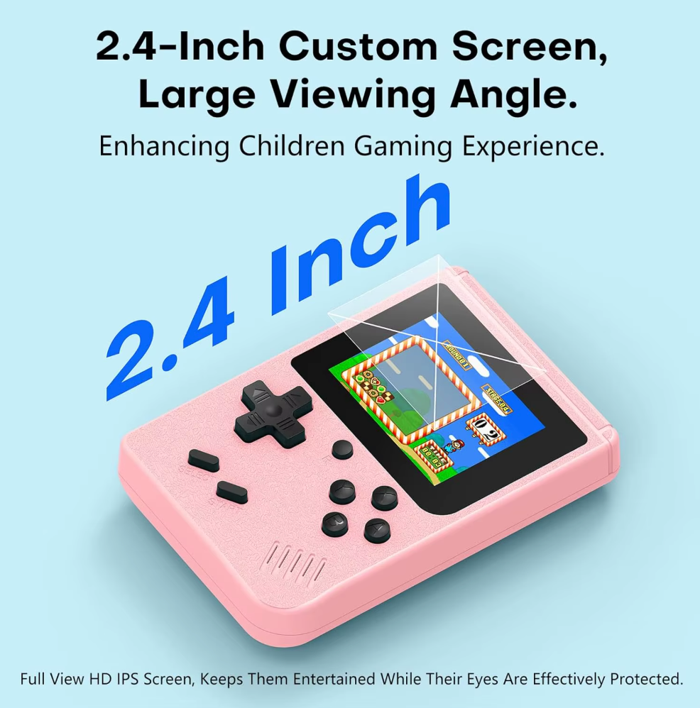 400 in 1 Pocketconsole - Retro Pocketformaat Gaming