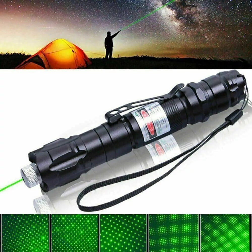 Oplaadbare groene laserpointer met lange reikwijdte en hoge precisie