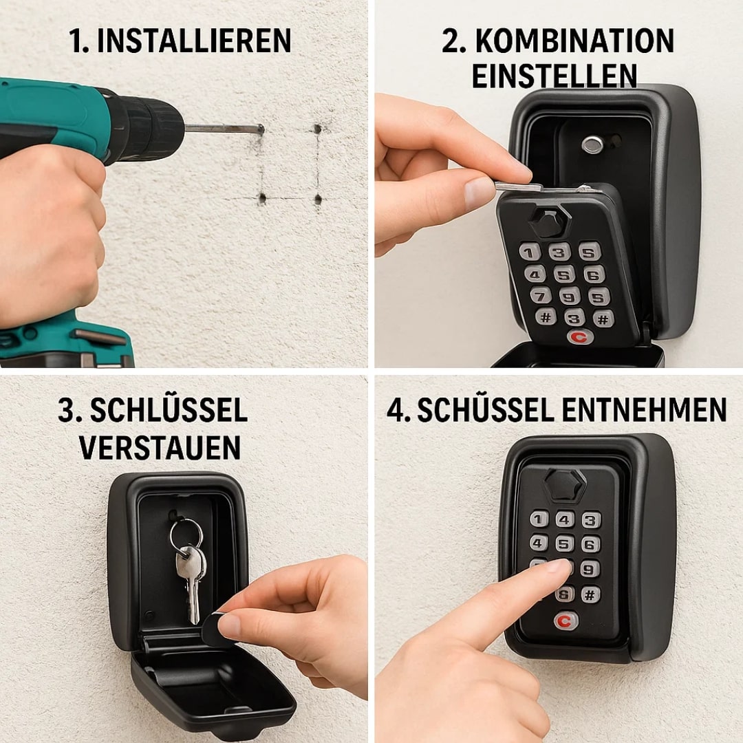 Sleutelkast met Code | SafeHaus