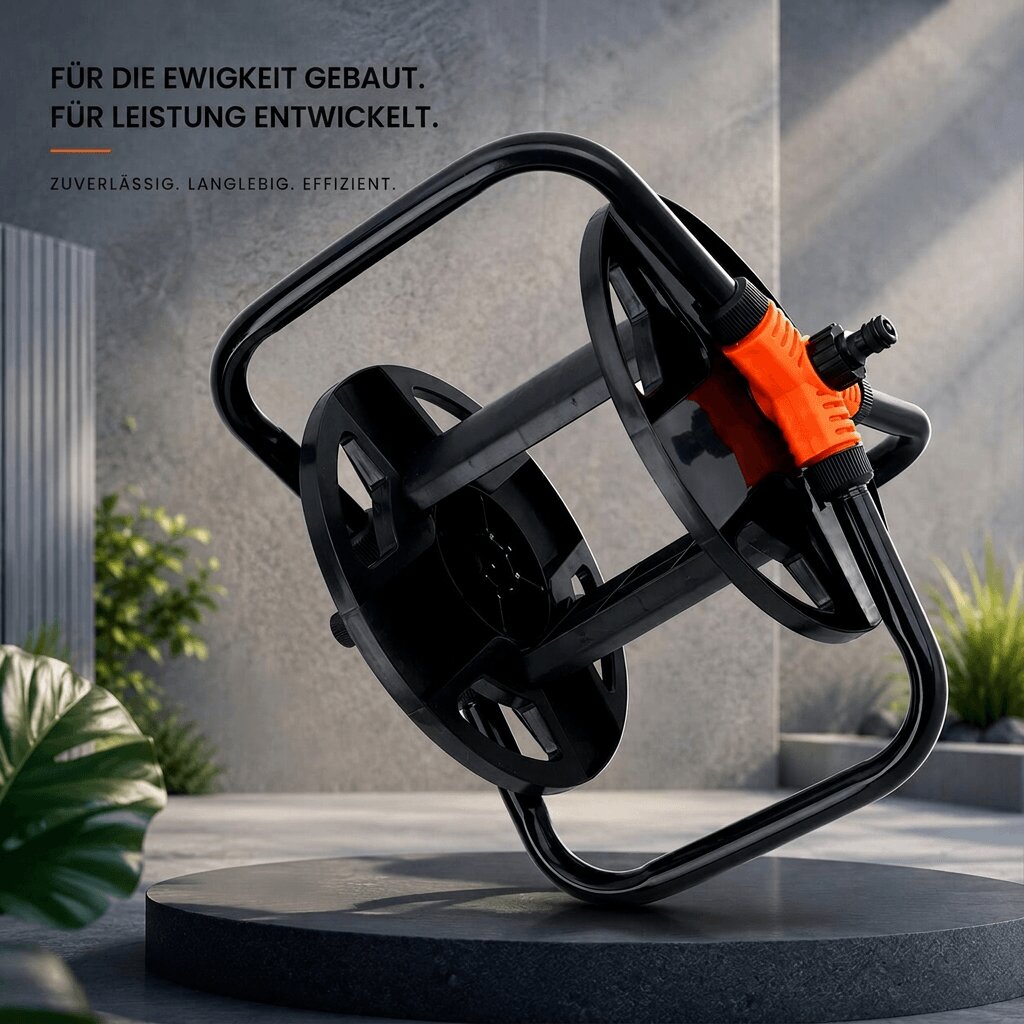 Slanghaspel met handwiel | Handwielbron