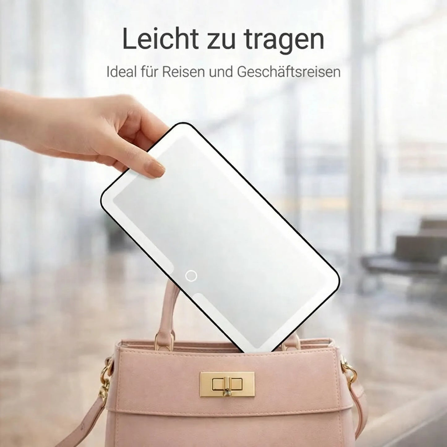 Make-up spiegel met licht voor auto | Verlichte cosmeticaspiegel | GlowVisor