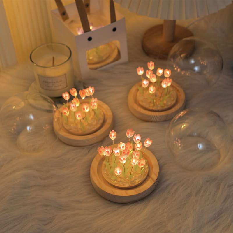 Misti Tulp Nachtlamp Warm Licht Voor Kinderkamer En Slaapkamer