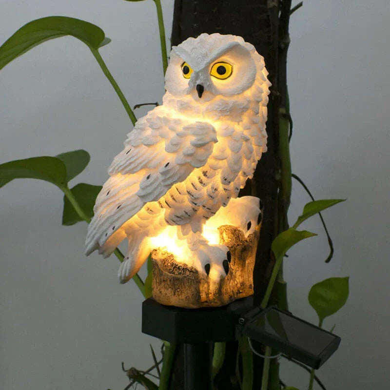 Uilen Tuinlamp met Zonne-energie - OwlGlow