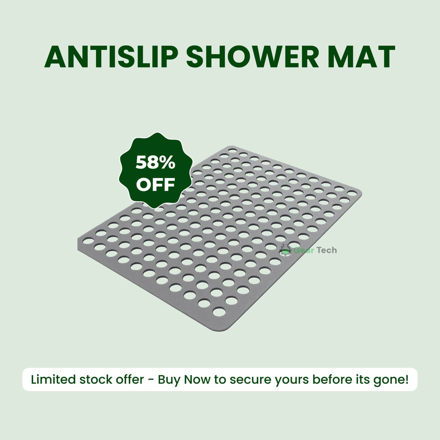 SlipFree | Badmat - Antislipveiligheid en Hygiëne