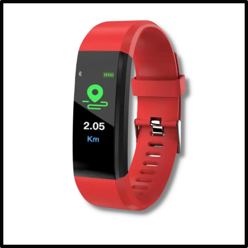 Slimme Horloge voor Senioren - Eenvoudige Bediening - Gezondheids- en Trainingsmonitoring