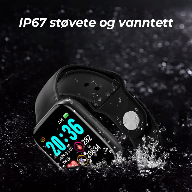 Slimme Horloge met Hartslagmeter – Multifunctioneel IP67 Waterdicht