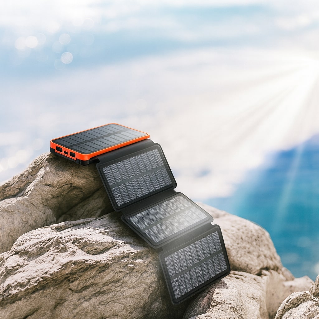 Powerbank Zonne-energie | Handige Zonne-lader | Zonne-laders | SolarBox