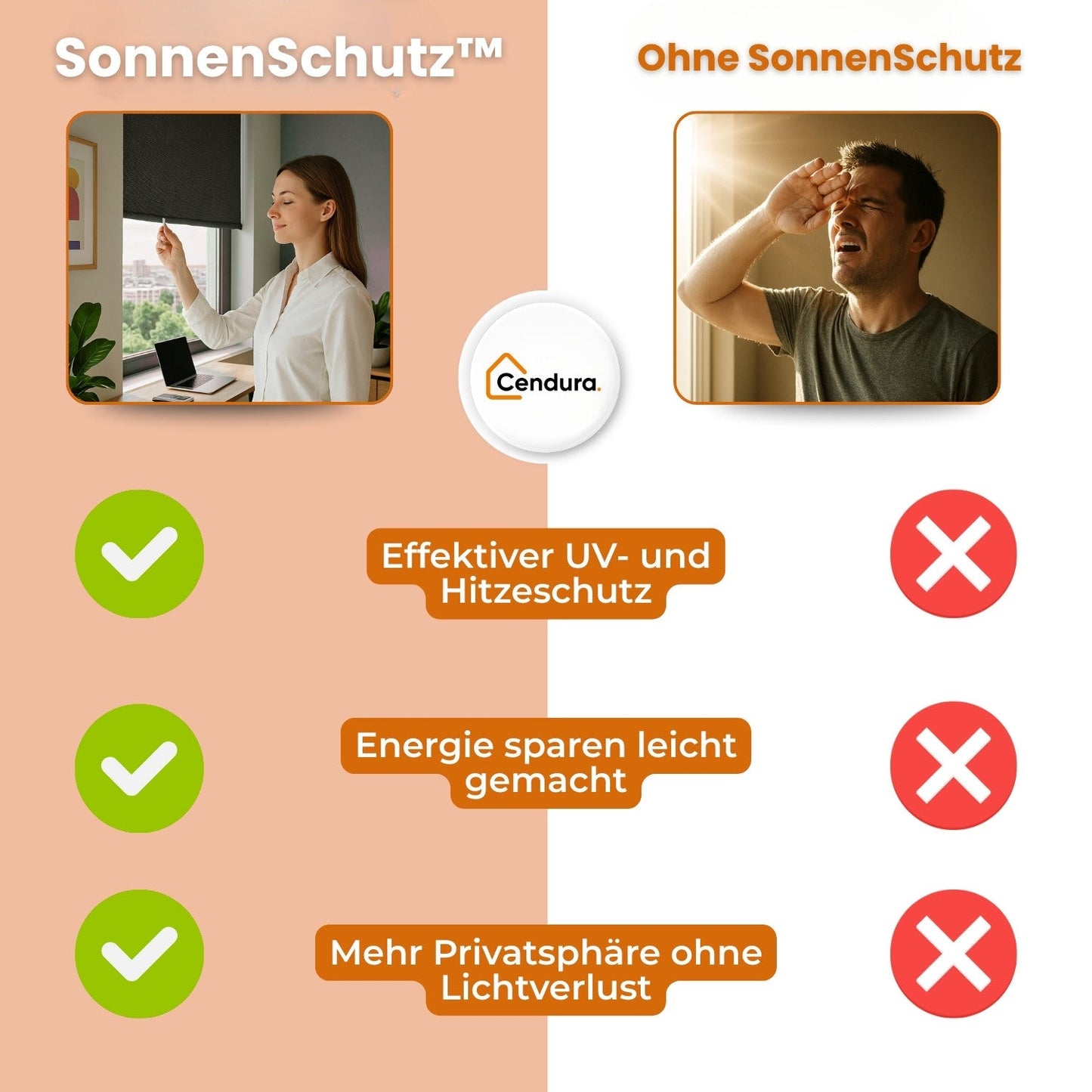 Zonneschermen & Privacy Rollos zonder Boren | ZonBescherming